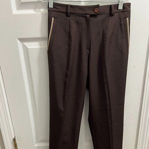 Alfredo Versace Women's Brown Pants.